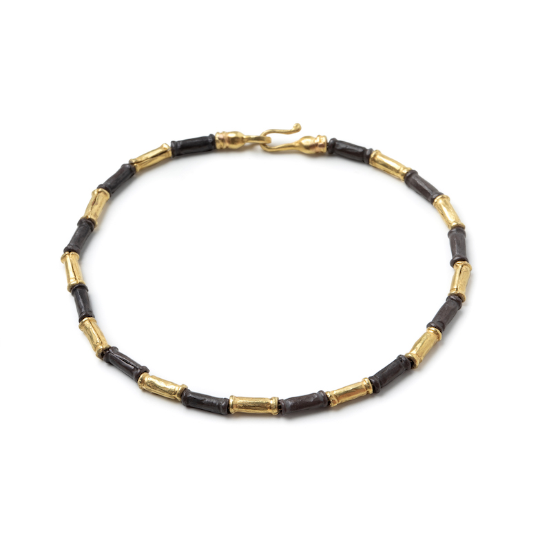 Bracciale a maglia - oro